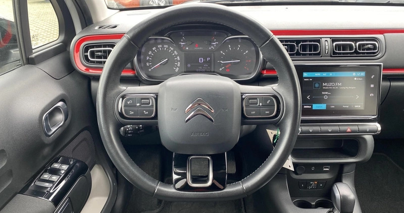 Citroen C3 cena 44900 przebieg: 103000, rok produkcji 2018 z Rumia małe 172